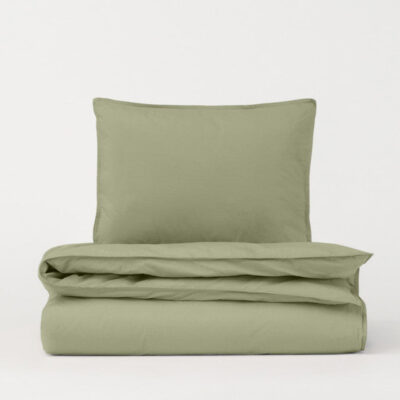 DAWN sengetøj - Nordic Green - 200x220 cm - 100% økologisk bomuld -