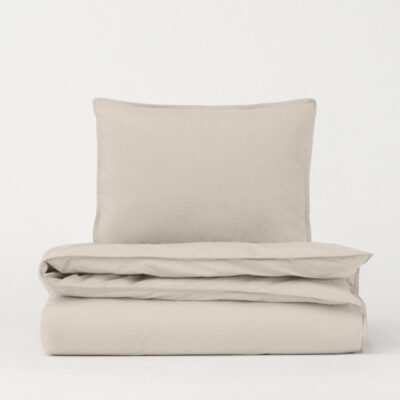 DAWN sengetøj - Ivory - 240x220 cm - 100% økologisk bomuld -