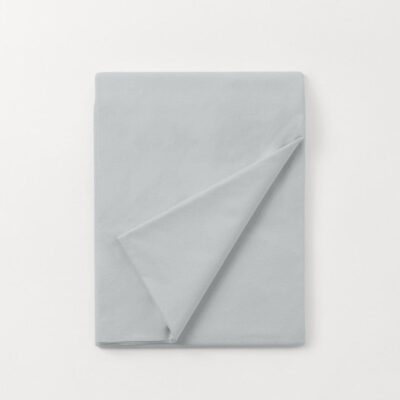 DAWN Fladt Lagen (260x260) - Pearl Grey - 100% økologisk bomuld -
