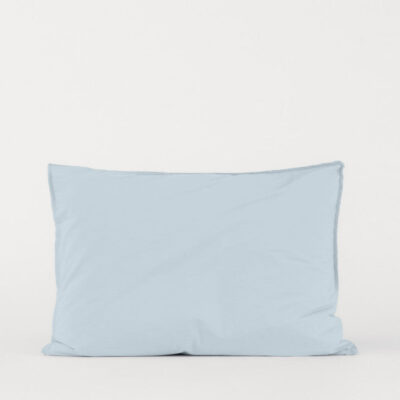 DAWN Pudebetræk (50x70) - Arctic Blue - 100% økologisk bomuld -