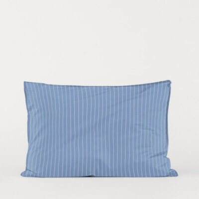 DAWN Pudebetræk (50x70) - Midnight Blue / Arctic Blue - 100% økologisk bomuld -