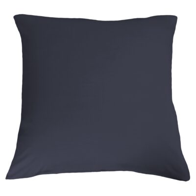 Bambus pudebetræk 60x63 cm - 100% bambus - Mørkeblåt satinvævet