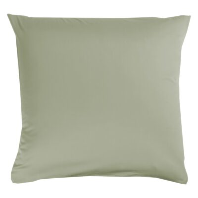 Bambus pudebetræk 60x63 cm - 100% bambus - Olivengrønt satinvævet