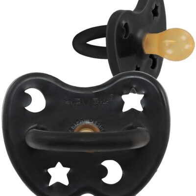 Hevea Sut - 3-36 mdr - Naturgummi - Black m. Stjerne/Måne