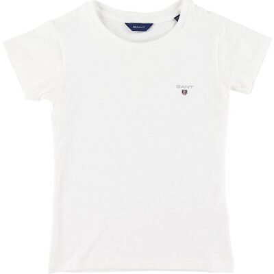 GANT T-shirt - Original Fitted - Hvid