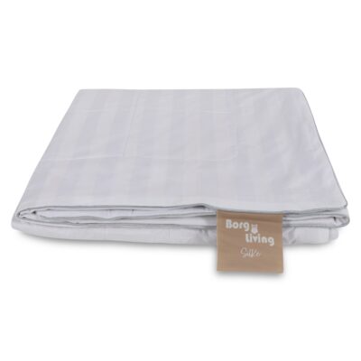 Sommer silkedyne - 100% Mulberry silkefyld - Temperaturregulerende sommerdyne - 200x220 cm - Borg Living