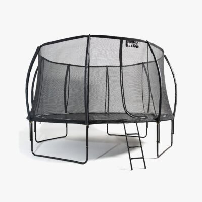 Pinepeak Lantern Trampolin inkl. Sikkerhedsnet 427 cm, Sort