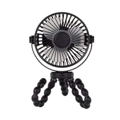 Titaniumbaby Ventilator T/klap- & Barnevogn Genopladelig - Sort