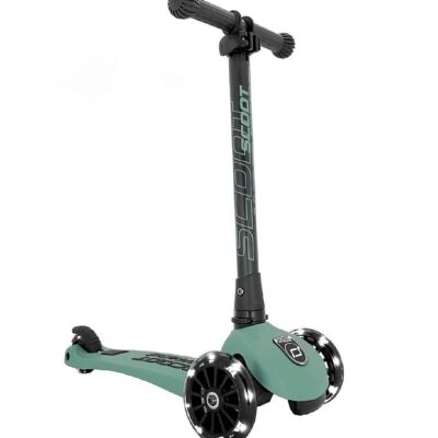 Scoot and Ride Highway Kick 3 - LED - Forest
