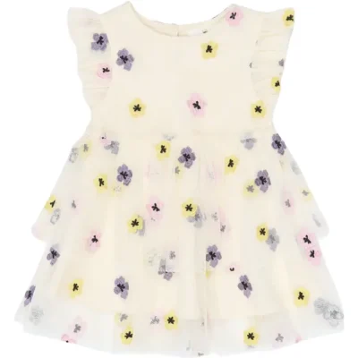 Svelda Kjole - Gardenia EMB - 68