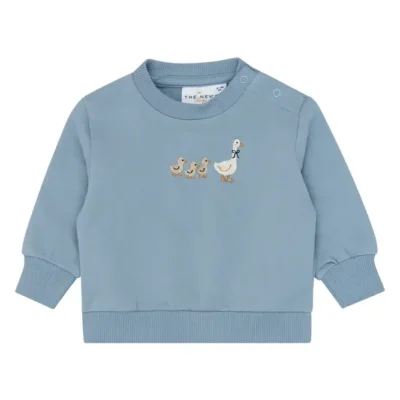 The New Siblings Varren Sweatshirt - Ashley Blue - 74