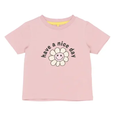 Sille T-Shirt - Silver Pink - 86