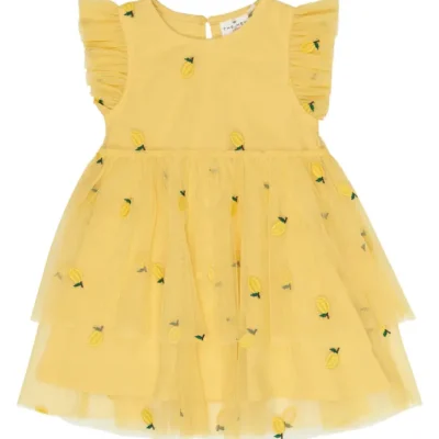 Svea Kjole - Dusky Citron EMB - 104