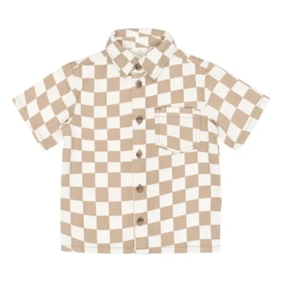 Twill Skjorte - Humus Check - 86