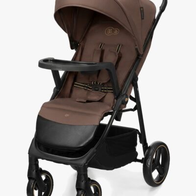 Kinderkraft Trig 3 Klapvogn med Bakke, Velvet Mocca