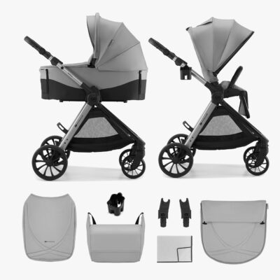 Kinderkraft Vesto 2 2-in-1 Duovogn, Grey