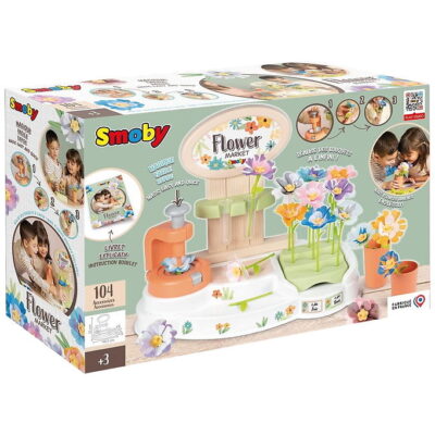 Smoby Kreasæt - Blomstermarked - 104 Dele