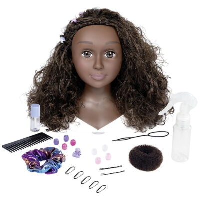 Smoby Frisørdukke m. Tilbehør - My Beauty Afro - 23 Dele