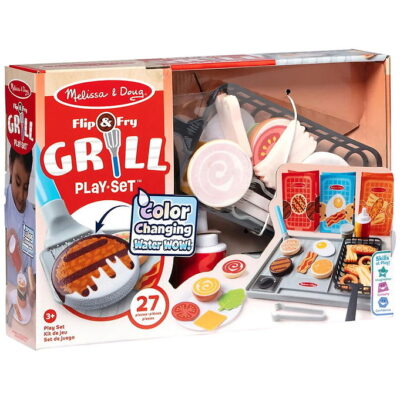 Melissa & Doug Legemad - 27 Dele - Flip & Fry Grill