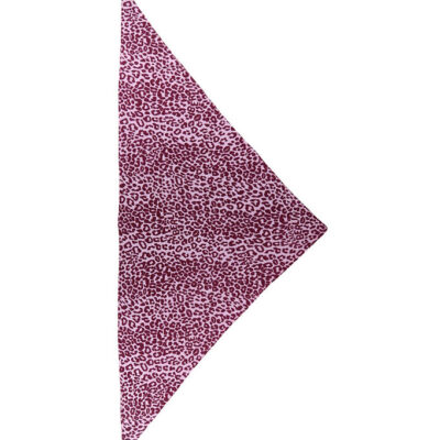 Lala Berlin Tørklæde - 162x85 - Triangel M - Burgundy Leo