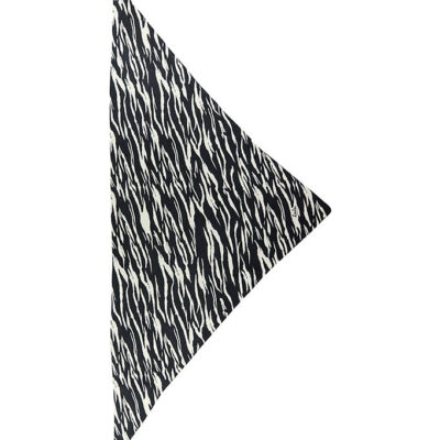 Lala Berlin Tørklæde - 162x85 - Triangel M - Black Tiger