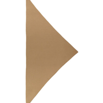 Lala Berlin Tørklæde - 162x85 - Triangel Solid M - Earth