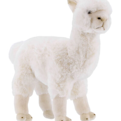 Bon Ton Toys Bamse - 31 cm - WWF ECO Alpaca - Hvid