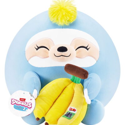 Snackles Bamse - 20 cm - Dovendyret Megan m. Bananer