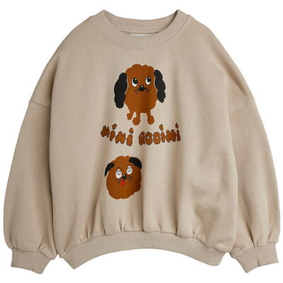 Mini Rodini Sweatshirt - Doggies - Beige