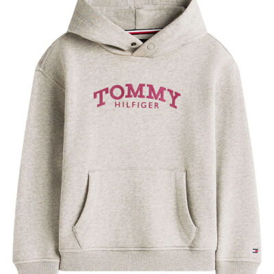 Tommy Hilfiger Hættetrøje - Mid Grey/Heather Grey