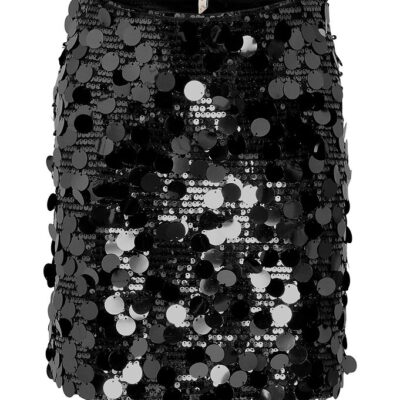 Kids Only Nederdel - KogJadel - Black/Black Sequins
