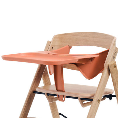 KAOS Bøjle Og Bakke Til Klapp Højstol - Terracotta Pink