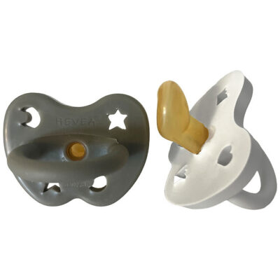 Hevea Sutter - 3-36 mdr - 2-pak - Naturgummi - Stone Cloud