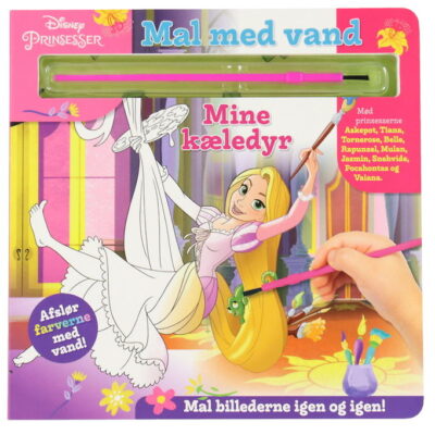 Alvilda Malebog - Mal Med Vand - Disney Prinsesser - DA
