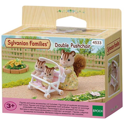 Sylvanian Families - Double Pushchair - 4533