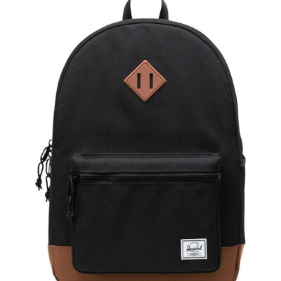 Herschel Rygsæk - Heritage Youth - 26 L - Sort/Saddle Brown