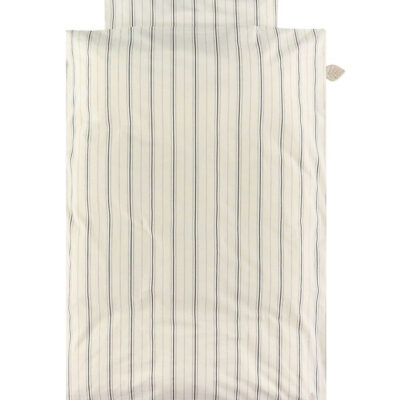 Sebra Sengetøj - Junior - Cream Stripe