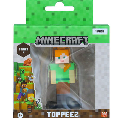 Minecraft Figur - 3D - 6 cm - Assorteret