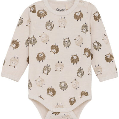 CeLaVi Body l/æ - Uld/Viskose - Savannah Tan