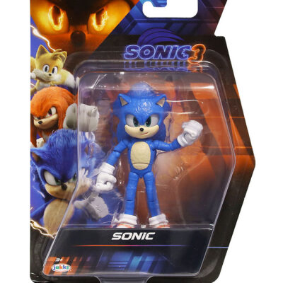 Sonic Legetøjsfigur - 13 cm - Sonic 3 - Sonic