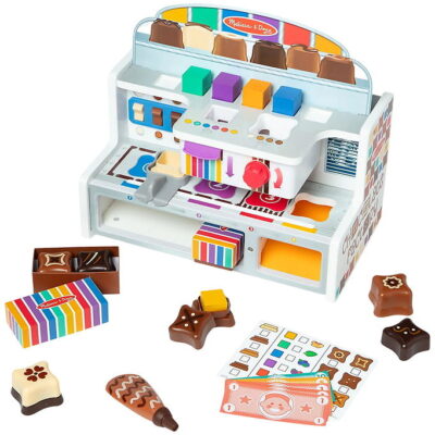 Melissa & Doug - Legetøj Wooden Chocolate Factory Play Set