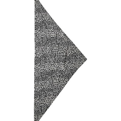 Lala Berlin Tørklæde - 162x85 - Triangle M - Alabastro Black Leo