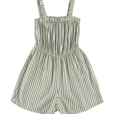 Roxy Buksedragt - Viskose - Playa Baby Printed - Grøn/Hvid