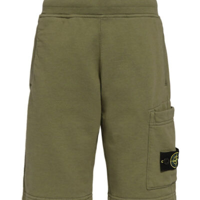 Stone Island Sweatshorts - Olive Green
