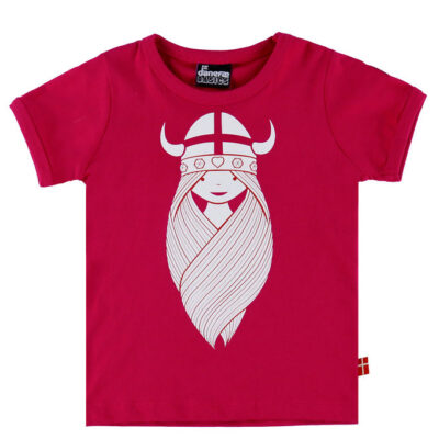 Danefæ T-shirt - Danebasic - Red Freja