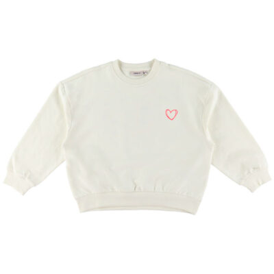 Kids Only Sweatshirt - KogValentine - Tofu/Heart