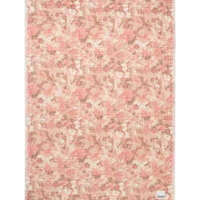 Elodie Soft Cotton Tæppe, River Rose