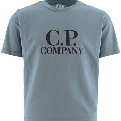 C.P. Company T-shirt - Silver Blue m. Sort
