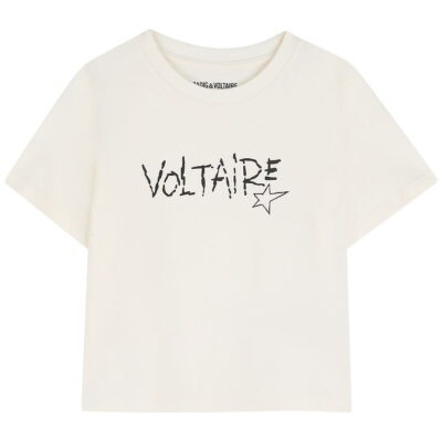 Zadig & Voltaire T-shirt - Off White m. Print