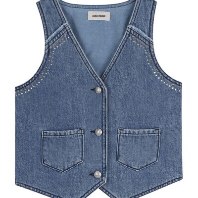 Zadig & Voltaire Vest - Double Stone/Brossage